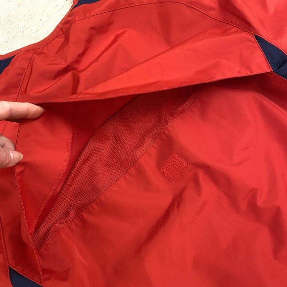 Cooperstown Mens Sz S Baseball Dreams Park Red Pull Over Vented Windbreaker - Picture 9 of 11